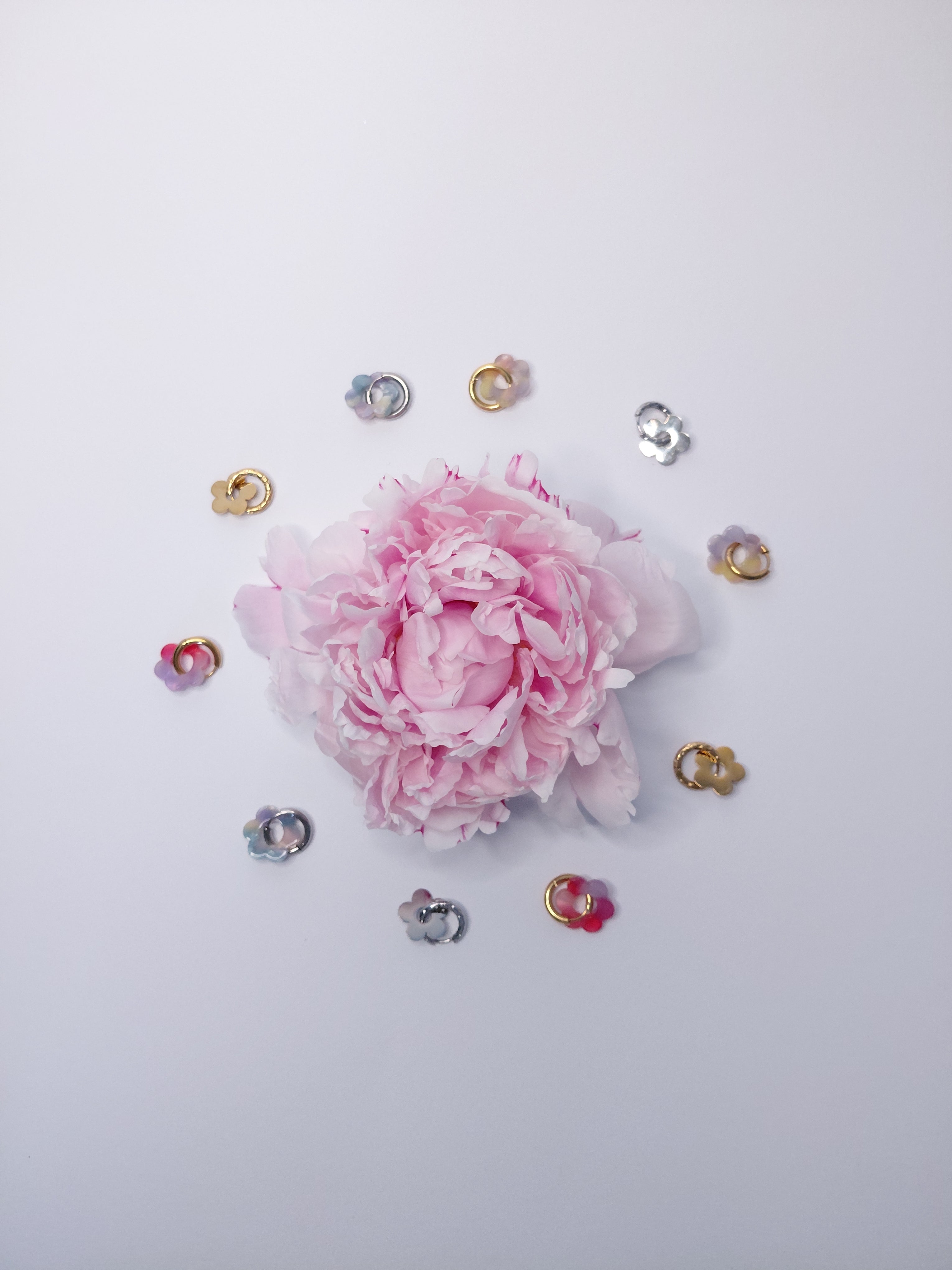 Flower Earrings – Stainless Steel