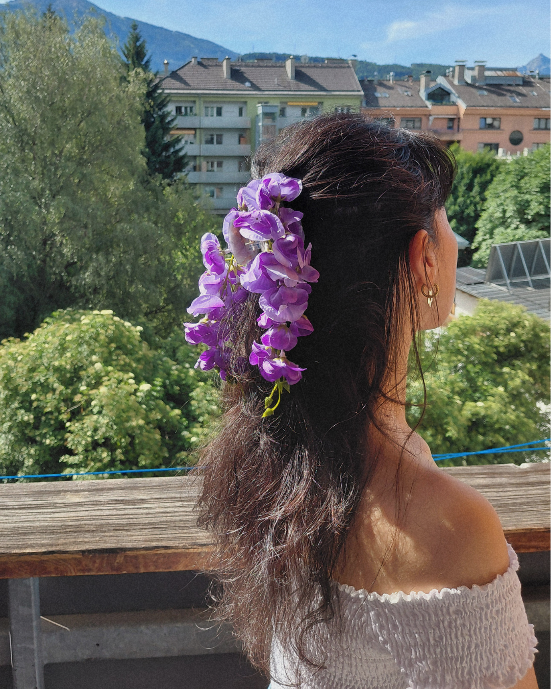SS26 Collection - Wisteria hair clip M