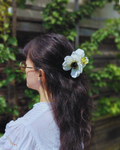 SS26 Collection - White windflower hair clip S