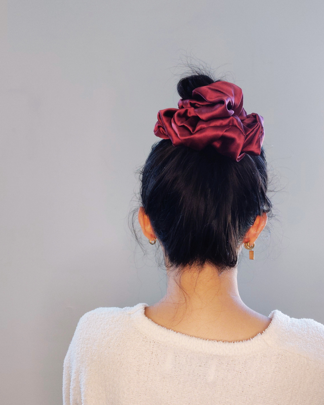 SS26 Collection - Scrunchie XL Bordeaux