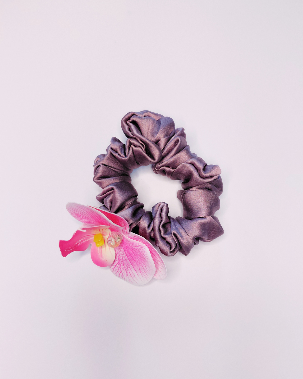 SS26 Collection - Flower Scrunchie S - Pink Orchid
