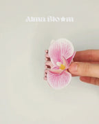 SS26 Collection - Mini Pink Orchid hair clip