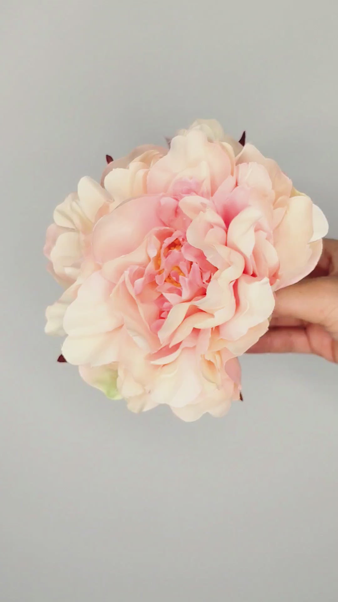 SS26 Collection - Peony hair clip XL
